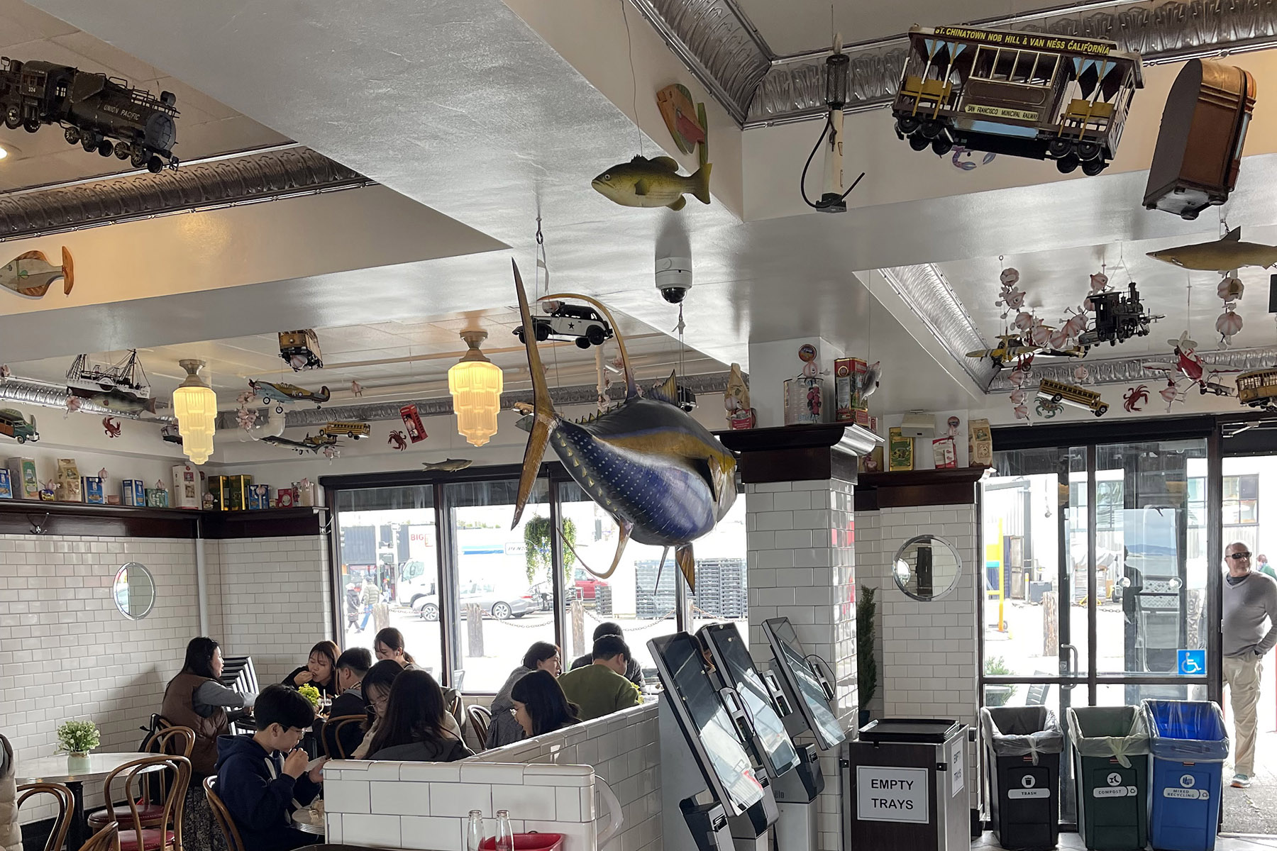 Frankie's Crab Stand Interior