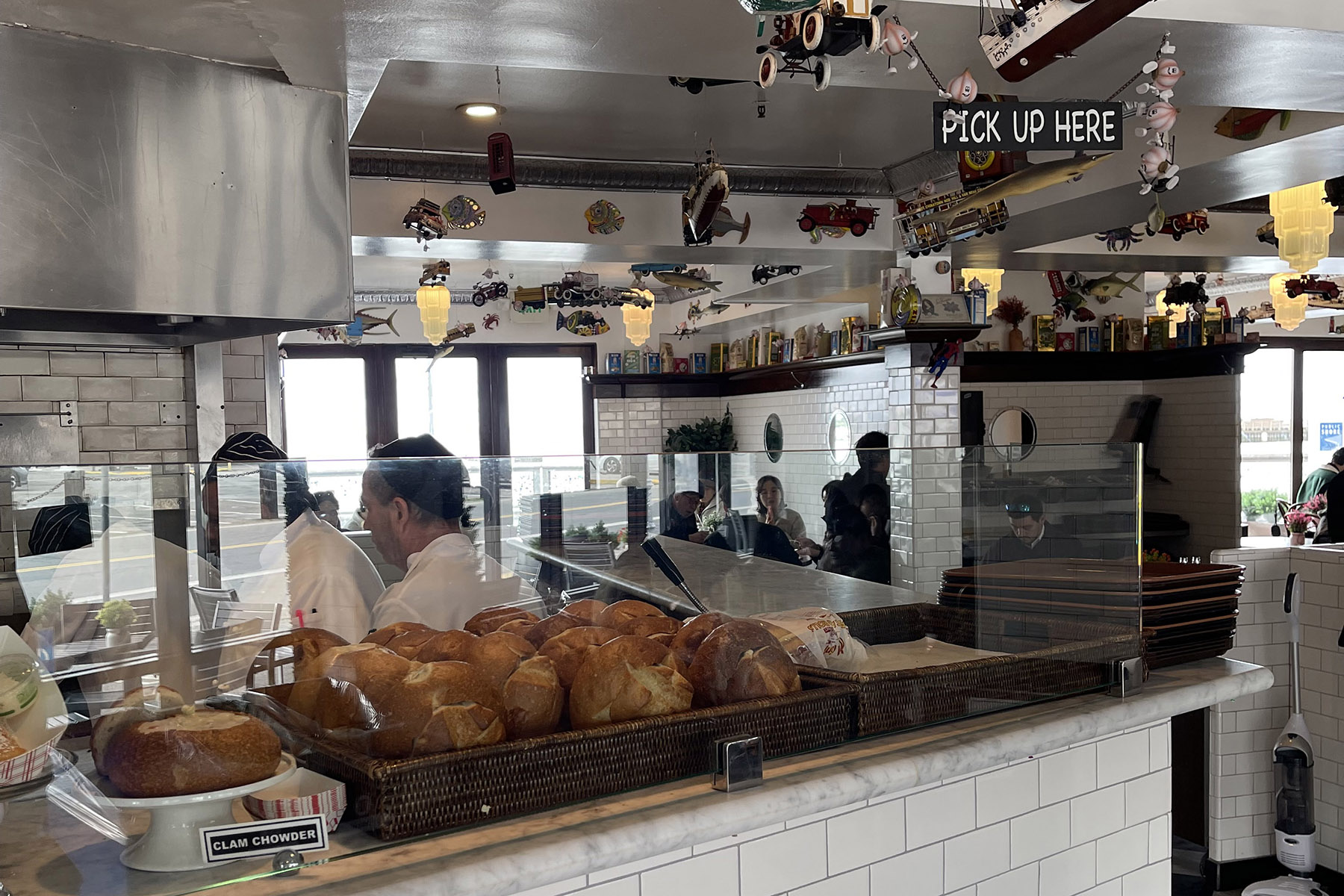 Frankie's Crab Stand Interior