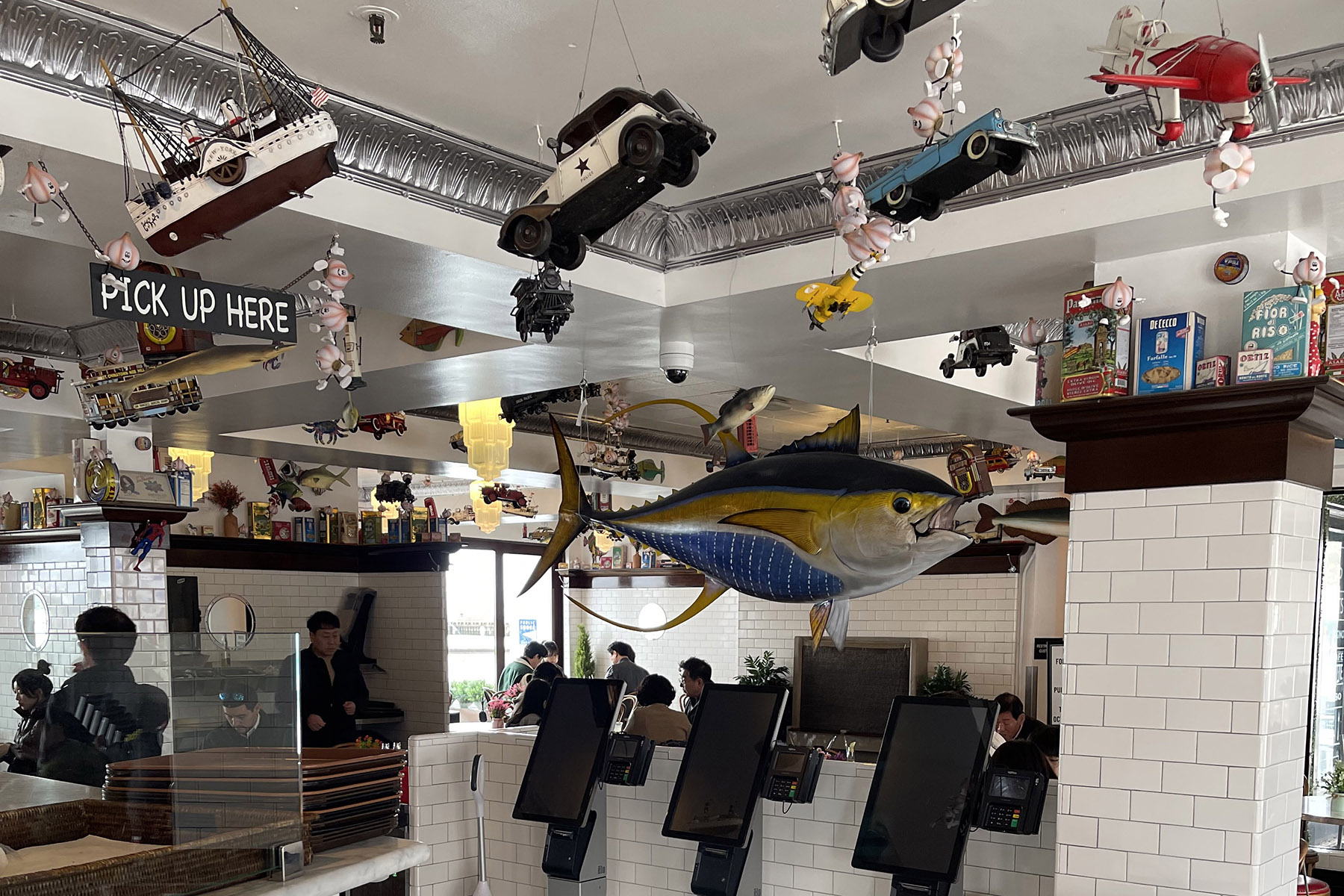 Frankie's Crab Stand Interior