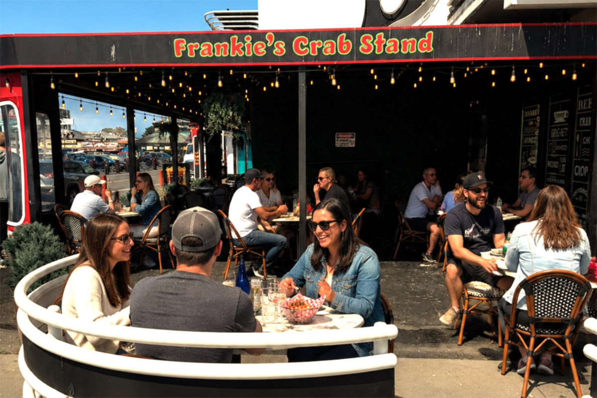 Frankie's Crab Stand Exterior